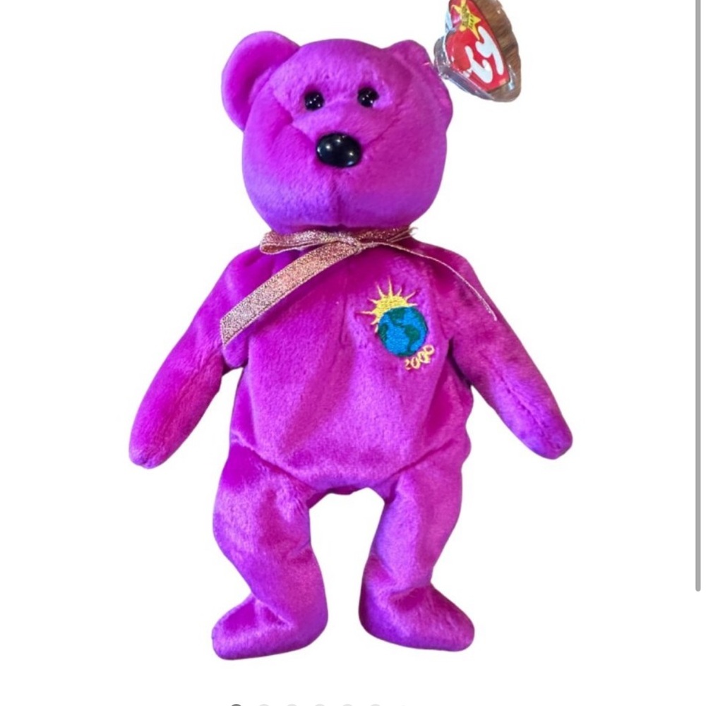 Ty Beanie Babies Millennium Bear - Very Rare